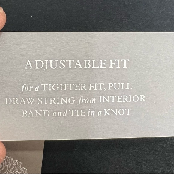 Vince Camuto Free Spirit Black Wool Floppy Adjustable Hat NWT - Picture 10 of 10